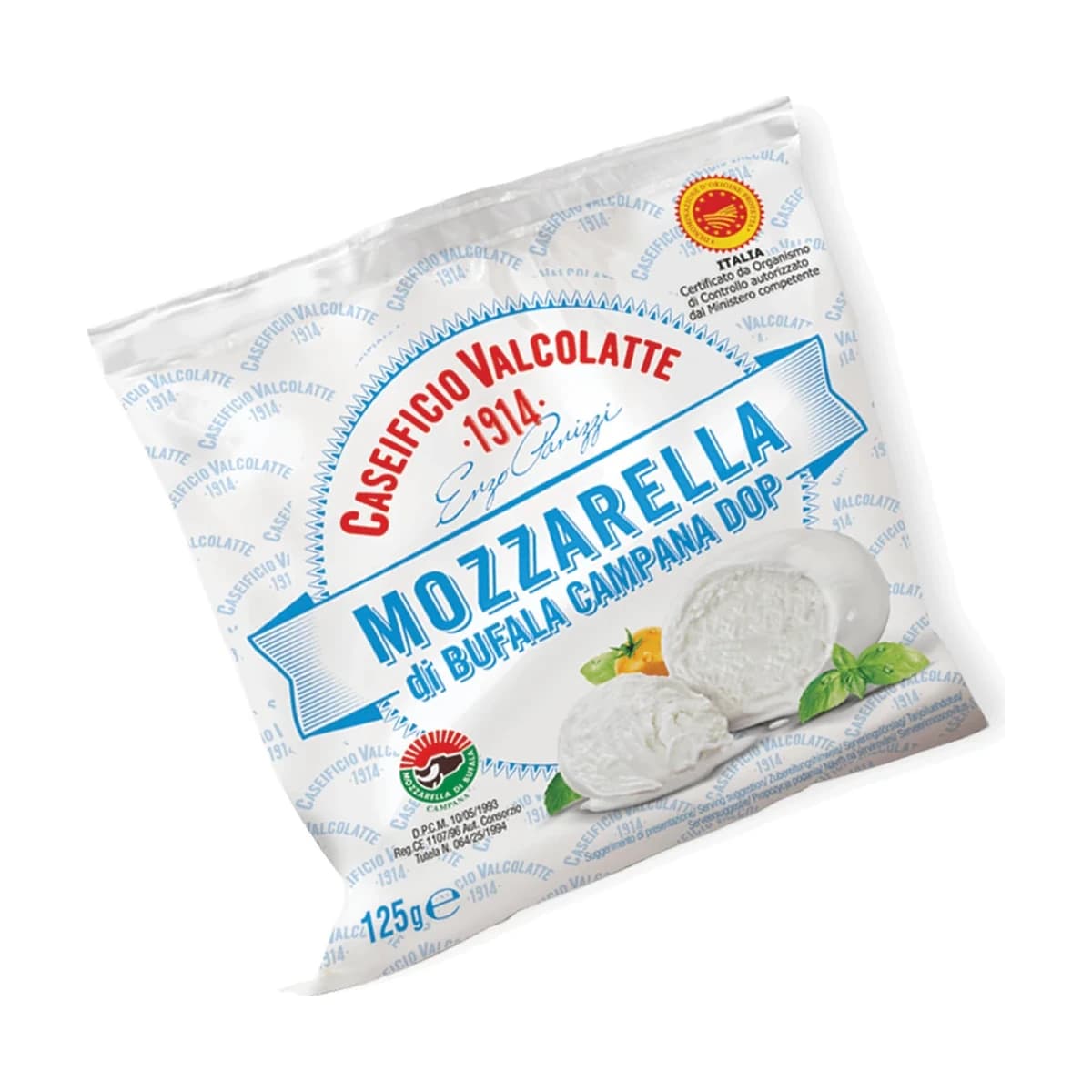 Buffalo Mozzarella Frozen — Valcolatte