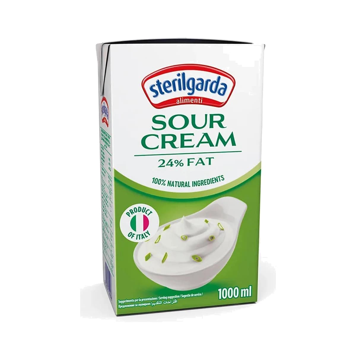 Sour Cream 24% Fat — Sterilgarda