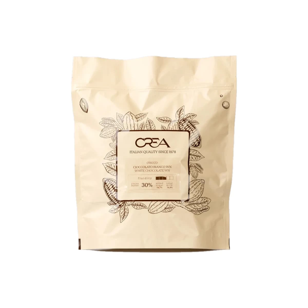 White chocolat 34% cocoa — CREA